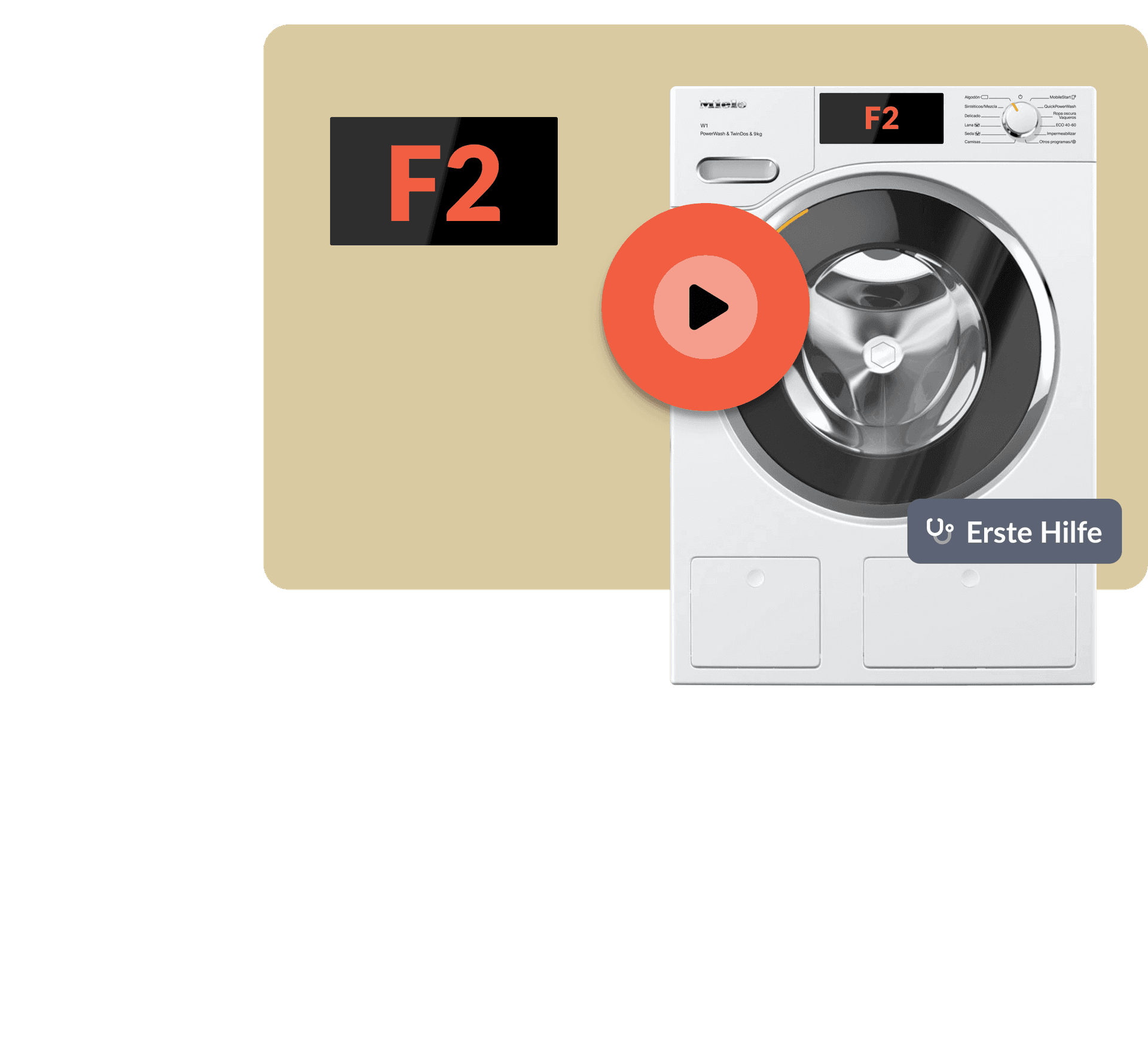 Miele Waschmaschine F2