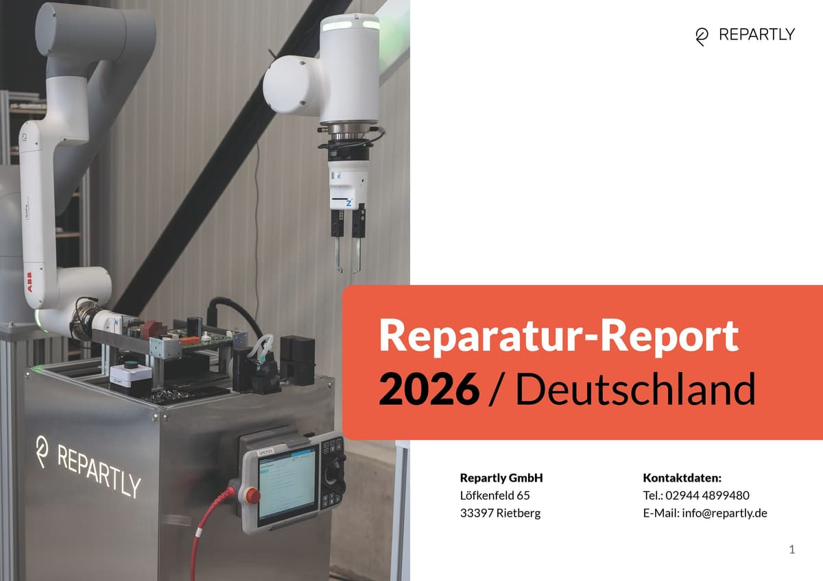 Grafiken Repartly Reparatur-Report 2026