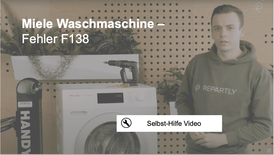 Video - Miele F138 washing machine