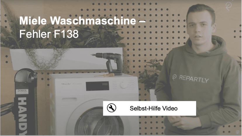 Video - Miele F138 washing machine