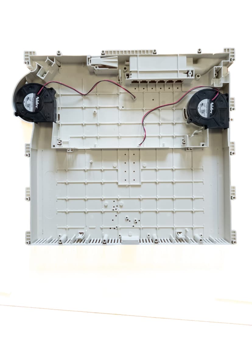 Vassoio in plastica per piano cottura Miele con ventola (2 pezzi) ricondizionato